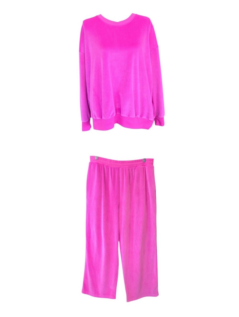 Joyspun Vibrant Pink 2 Piece Loungewear Set XL